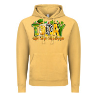 Vintage Mustard today we are all irish Vintage Hoodie - CowhideDigitalArt