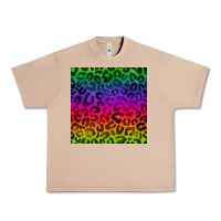 Burro colorful leopard seamless pattern Urban Heavy Tee - BundleAndBundleShop