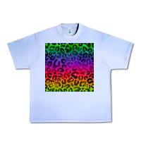 Grape Ice colorful leopard seamless pattern Urban Heavy Tee - BundleAndBundleShop