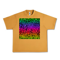 Peanut Butter colorful leopard seamless pattern Urban Heavy Tee - BundleAndBundleShop