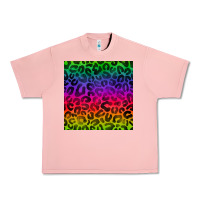 Salmon colorful leopard seamless pattern Urban Heavy Tee - BundleAndBundleShop