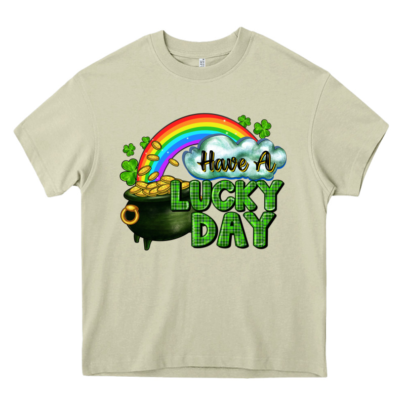 Have A Lucky Day Heavy Core Tee by CowGirlArtShop | Teevron