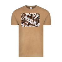 Vintage Camel cowhide leopard background Vintage Tee - RanaPortraitStore