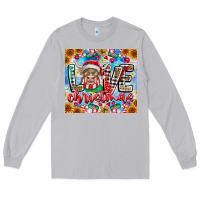 Moon Dust Love Christmas highland cow Long Sleeve Tee - CowhideDigitalArt
