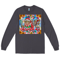 Smoke Love Christmas highland cow Long Sleeve Tee - CowhideDigitalArt