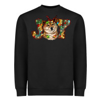 Shiba Inu Christmas Joy Heavyweight Sweatshirt | Teevron