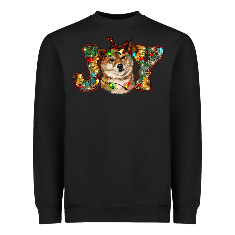 Shiba Inu Christmas Joy Heavyweight Sweatshirt by RanaPortraitStore | Teevron