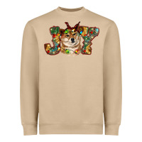 Mushroom shiba inu christmas joy Heavyweight Sweatshirt - RanaPortraitStore