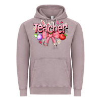 Vintage Zinc easter teacher Vintage Hoodie - CowhideDigitalArt