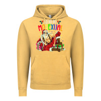 Vintage Mustard mens ho ho ho mosexual Vintage Hoodie - DesigneFamous