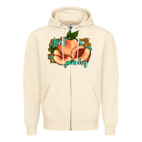 Sandshell just peachy 2 Zipper Hoodie - JahusDesignShop