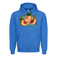 True Royal just peachy 2 Zipper Hoodie - JahusDesignShop