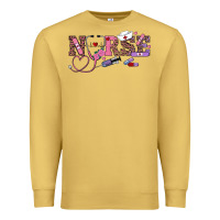 Antique Gold valentines day nurse Premium Sweatshirt - RanaPortraitStore