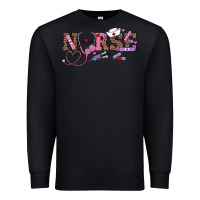 Black valentines day nurse Premium Sweatshirt - RanaPortraitStore