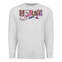 Dove Grey valentines day nurse Premium Sweatshirt - RanaPortraitStore