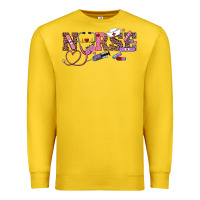 Lemon valentines day nurse Premium Sweatshirt - RanaPortraitStore