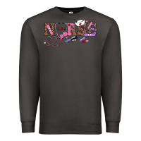 Smoke valentines day nurse Premium Sweatshirt - RanaPortraitStore