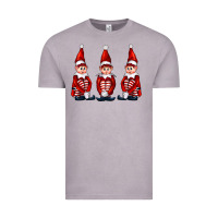 Vintage Zinc Christmas Elfs Vintage Tee - FaDigitalArtStudio