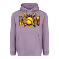 Lavender softball mom Heavyweight Hoodie - Jasminsmagicworld