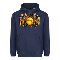 Navy softball mom Heavyweight Hoodie - Jasminsmagicworld