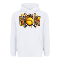 White softball mom Heavyweight Hoodie - Jasminsmagicworld