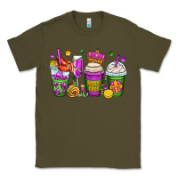 Army Green mardi gras coffee cups Classic Tee - OliviaCreatesArt