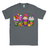 Charcoal Heather mardi gras coffee cups Classic Tee - OliviaCreatesArt