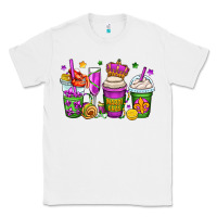 White mardi gras coffee cups Classic Tee - OliviaCreatesArt