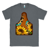 Charcoal Heather cowtag Classic Tee - Jasminsmagicworld
