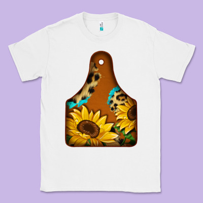 Cowtag Classic Tee Designed By Jasminsmagicworld