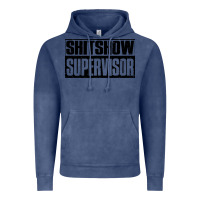 Vintage Denim shitshow supervisor Vintage Hoodie - DesigneFamous