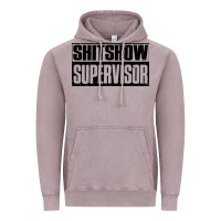 Vintage Zinc shitshow supervisor Vintage Hoodie - DesigneFamous
