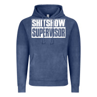 Vintage Denim shitshow supervisor Vintage Hoodie - DesigneFamous
