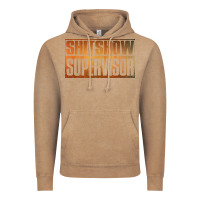 Vintage Coffee shitshow supervisor Vintage Hoodie - DesigneFamous