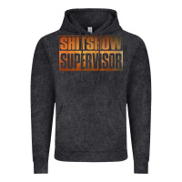 Vintage Black shitshow supervisor Vintage Hoodie - DesigneFamous