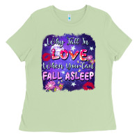 Why Fall İn Love When You Can Fall Asleep Ladies Tee | Teevron