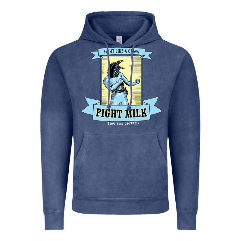 Fight Milk Classic Vintage Hoodie by DesigneFamous | Teevron