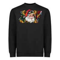 Black santa joy with sunflowers Heavyweight Sweatshirt - RanaPortraitStore