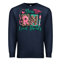 Navy you rn good hands registered nurse Premium Sweatshirt - RanaPortraitStore