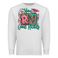 Oatmeal Heather you rn good hands registered nurse Premium Sweatshirt - RanaPortraitStore