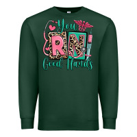 Sports Green you rn good hands registered nurse Premium Sweatshirt - RanaPortraitStore