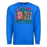 True Royal you rn good hands registered nurse Premium Sweatshirt - RanaPortraitStore