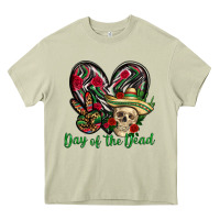 Mossy Day of the dead Mexico Heavy Core Tee - HowdyJamesFarm