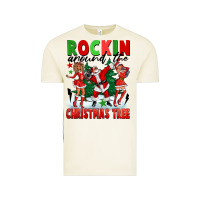 Vintage Arctic Rockin Around The Christmas Tree Vintage Tee - FaDigitalArtStudio