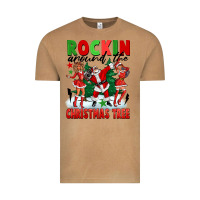 Vintage Camel Rockin Around The Christmas Tree Vintage Tee - FaDigitalArtStudio