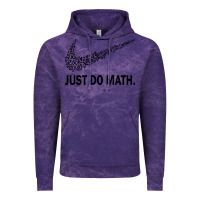 Cloud Purple just do math Vintage Hoodie - DesigneFamous