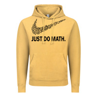 Vintage Mustard just do math Vintage Hoodie - DesigneFamous
