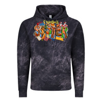 Cloud Black basketball sister Vintage Hoodie - CowhideDigitalArt