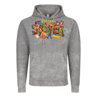 Cloud Rock basketball sister Vintage Hoodie - CowhideDigitalArt