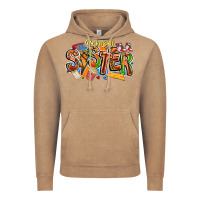 Vintage Coffee basketball sister Vintage Hoodie - CowhideDigitalArt